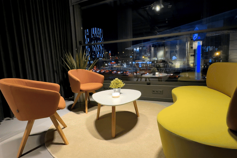 Ardventure ankara’daki loca oturma alanı